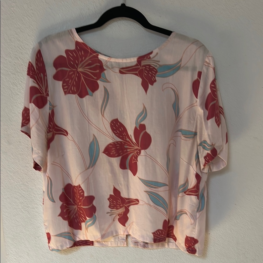 Yireh pink floral top